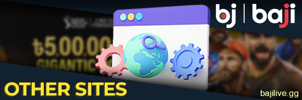 Linking to other sites from Baji website